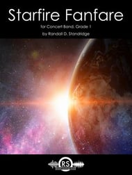 Starfire Fanfare Concert Band sheet music cover Thumbnail